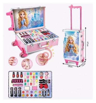 Մանկական կոսմետիկայի հավաքածու ` մեծ ճամպրուկով